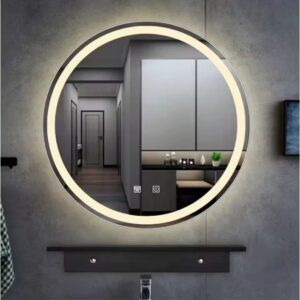 HV Badkamer Spiegel Met Ledverlichting en Anti-vocht Sensor - 60x60cm